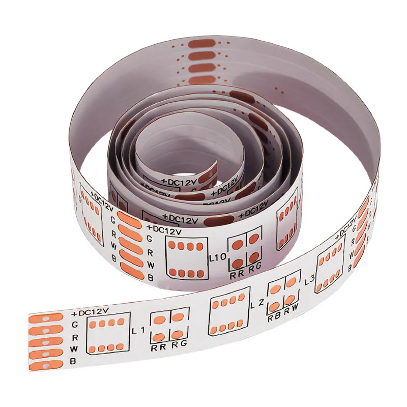 Cum să conectați o placă de circuit cu bandă de lumină flexibilă cu două fețe?
